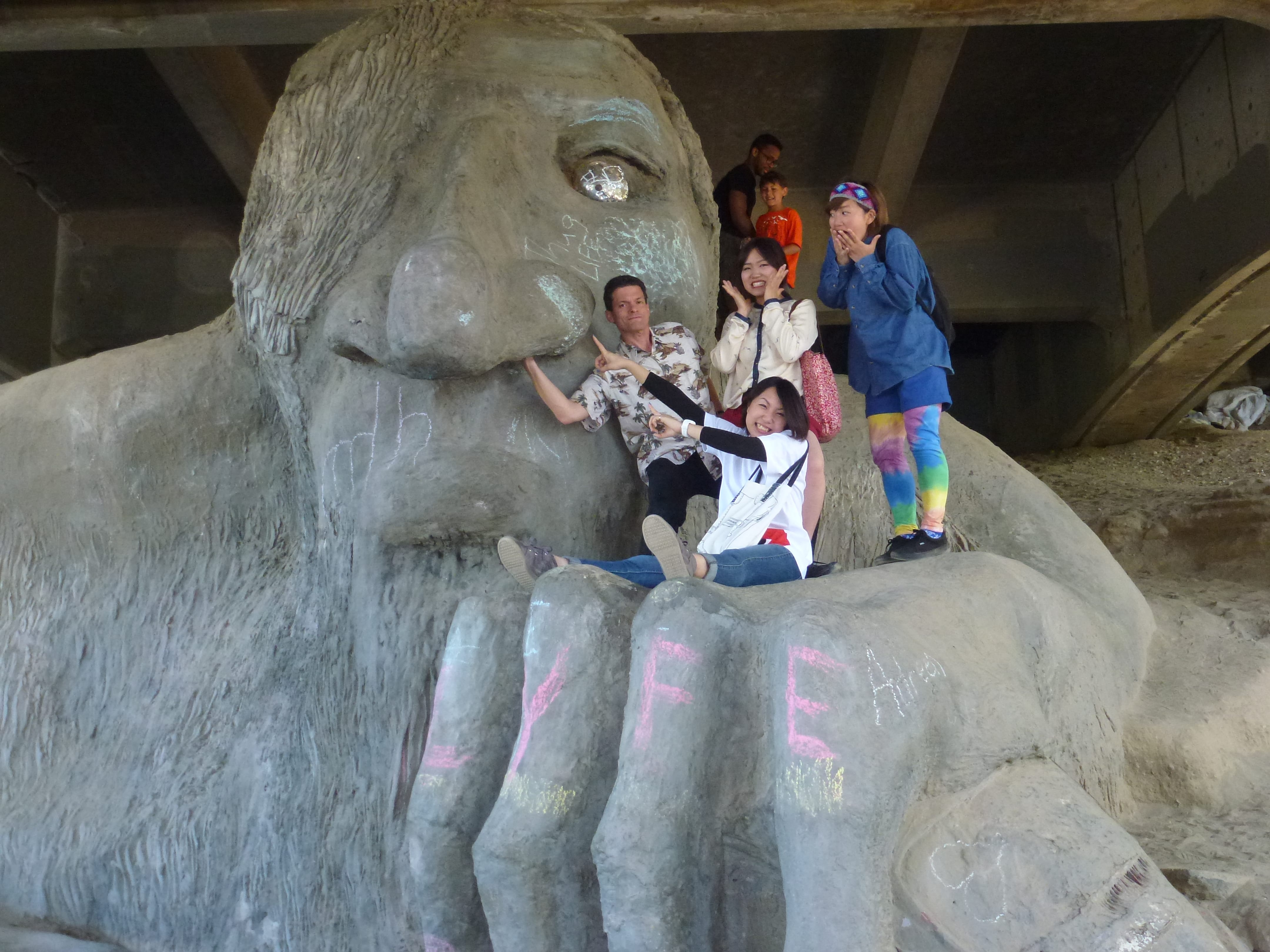 Fremont Troll in Seattle